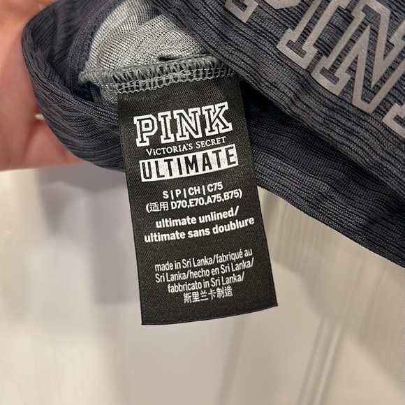 Pink Victoria’s Secret sports bra size small - Picture 4 of 5